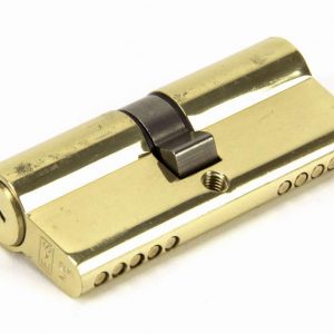 From the Anvil Lacquered Brass 35/35 Euro Cylinder - 91854