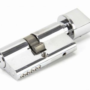 From the Anvil Polished Chrome 30/30 Euro Cylinder/Thumbturn - 91868
