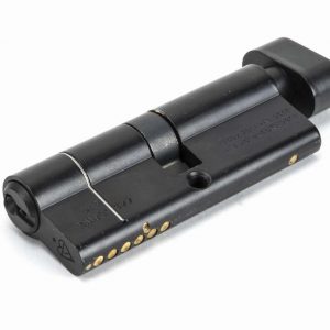 From the Anvil Black 40/40 6pin Euro Cylinder/Thumbturn KA - 91874