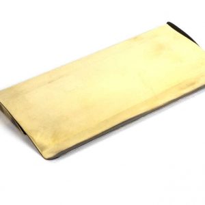 From the Anvil Aged Brass Small Letter Plate Cover - 91882