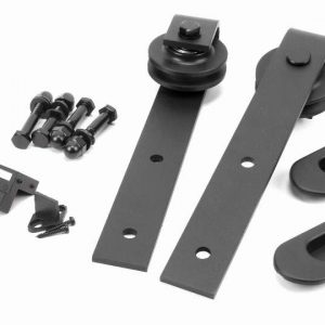 From the Anvil Black Door Hanging Set for Sliding Door Kit - 91907