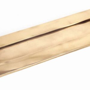 From the Anvil Polished Bronze Large Letter Plate - 91932