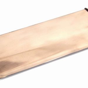 From the Anvil Polished Bronze Small Letter Plate Cover - 91933