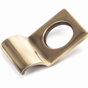 From the Anvil Polished Bronze Rim Cylinder Pull - 91937