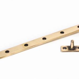 From the Anvil Polished Bronze 12" Reeded Stay - 91940