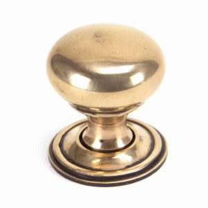 From the Anvil Polished Bronze Mushroom Cabinet Knob 32mm - 91950