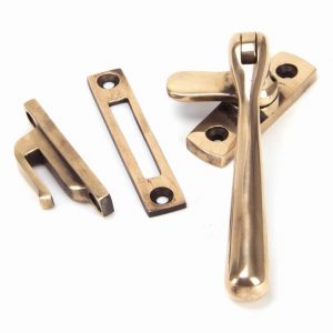 From the Anvil Polished Bronze Locking Newbury Fastener - 91951