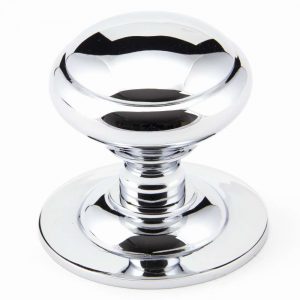 From the Anvil Polished Chrome Round Centre Door Knob - 91978