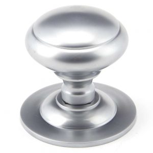 From the Anvil Satin Chrome Round Centre Door Knob - 91979
