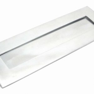 From the Anvil Satin Chrome Large Letter Plate - 92003