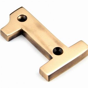 From the Anvil Polished Bronze Numeral 1 - 92021