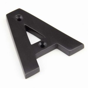 From the Anvil Aged Bronze Letter A - 92030A