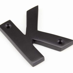 From the Anvil Aged Bronze Letter K - 92030K