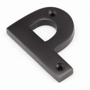 From the Anvil Aged Bronze Letter P - 92030P
