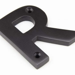 From the Anvil Aged Bronze Letter R - 92030R