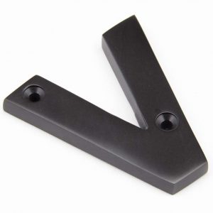 From the Anvil Aged Bronze Letter V - 92030V