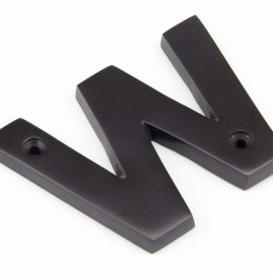 From the Anvil Aged Bronze Letter W - 92030W