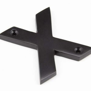From the Anvil Aged Bronze Letter X - 92030X