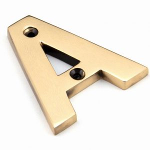 From the Anvil Polished Bronze Letter A - 92031A