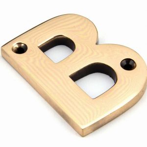 From the Anvil Polished Bronze Letter B - 92031B