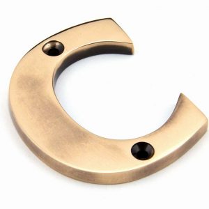 From the Anvil Polished Bronze Letter C - 92031C