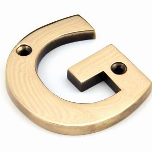 From the Anvil Polished Bronze Letter G - 92031G