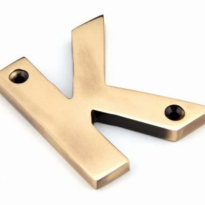 From the Anvil Polished Bronze Letter K - 92031K