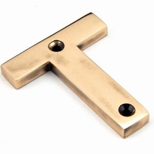 From the Anvil Polished Bronze Letter T - 92031T