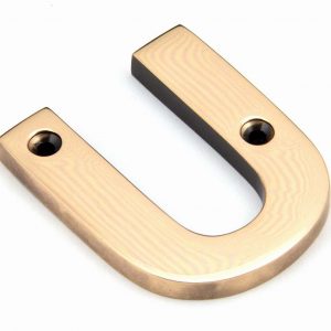 From the Anvil Polished Bronze Letter U - 92031U