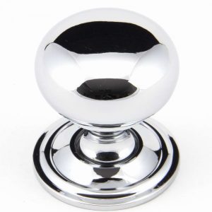 From the Anvil Polished Chrome Mushroom Cabinet Knob 32mm - 92032