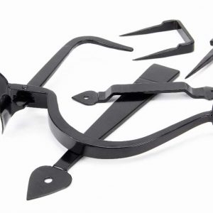 From the Anvil Black Tuscan Thumblatch - 92046