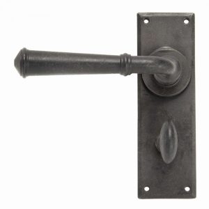 From the Anvil External Beeswax Regency Lever Bathroom Set - 92053