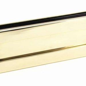 From the Anvil Aged Brass Traditional Letterbox - 92127