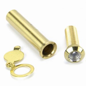 From the Anvil Lacquered Brass Door Viewer 180? (55-75mm Door) - 92150