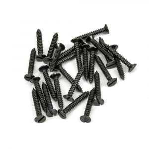 From the Anvil Dark Stainless Steel 10x1?" Countersunk Screws (25) - 92906
