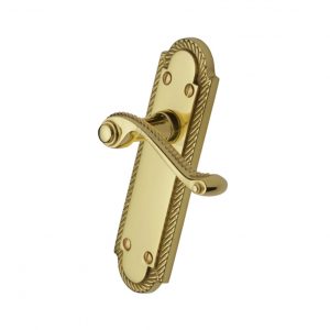 Heritage Brass Gainsborough Door Handle on Plate (Set)