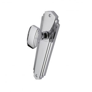 Heritage Brass Charlston Door Knob on Plate (Set)