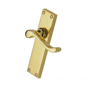 Heritage Brass Bedford Door Handle on Plate (Set)