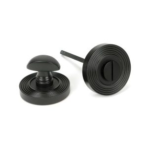 From the Anvil Aged Bronze Round Thumbturn Set (Beehive) - 46107