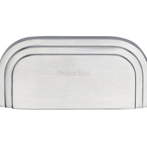 Heritage Brass C1740 Bauhaus Drawer Cup Pull