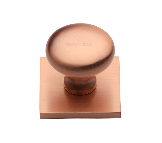 Unlacquered Brass Heritage Round Cabinet Knob