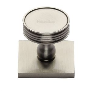 Heritage Brass SQ4547 Venetian Cabinet Knob With Square Backplate