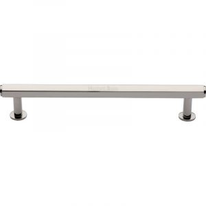 Heritage Brass V4423 Hexagon Profile Pull Handle with Circular Rose