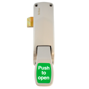 BRITON 1438E Push Pad Panic Latch - RH (Reversible)