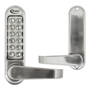 ASEC AS4300 Series Lever Operated Digital Lock No Latch