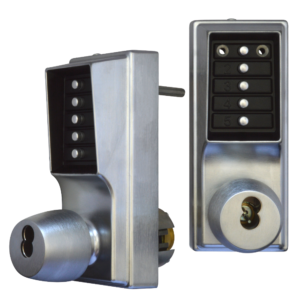 Dormakaba EE1000 Series EE1021B Back To Back Digital Lock With Key Override On Both Sides - No Cylinder