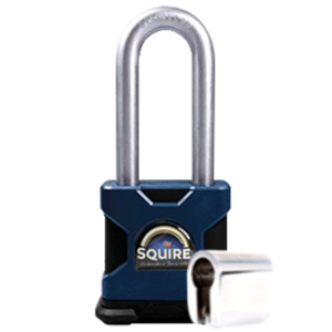 SQUIRE LS64 Stronghold Long Shackle Padlock Body Only - 50mm Body Only