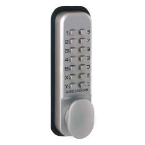 BORG LOCKS BL2201 Digital Lock With Optional Holdback Inside Handle And 60mm Latch