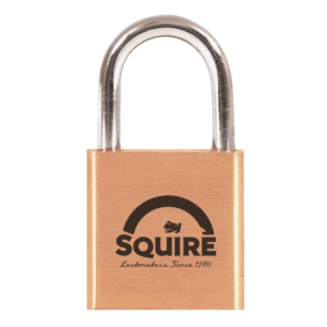 SQUIRE Lion Brass Open Shackle Padlock KA