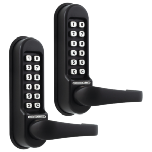 CL0510 Back To Back Marine By Codelocks Digital Lock - Black - Without Passage Set